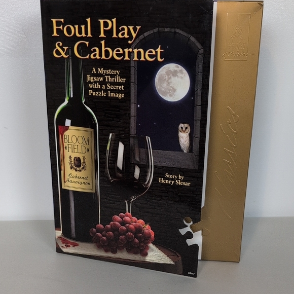 Foul Play & Cabernet Mystery Jigsaw Puzzle - Picture 1 of 7